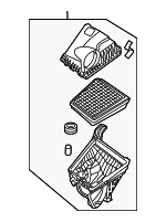 281103M150 - : Air Cleaner for Hyundai Image