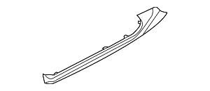 958555438005Q0 - Body: Door Trim Molding for Porsche Image