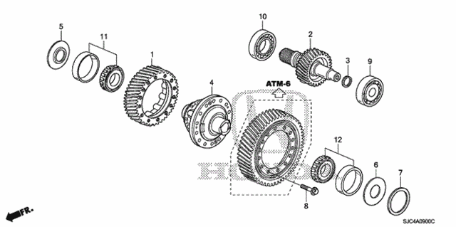 AT Differential for 2011 Honda Ridgeline #0