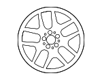 29040102007X71 - Suspension: Wheel for Mercedes-Benz Image