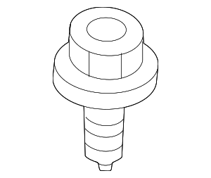 AX000264 - : Strut Mount Bolt for Mitsubishi: Outlander, Outlander PHEV Image