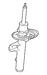 54302W150P - : Strut, Front Suspension, Right-hand        for Mitsubishi: Outlander PHEV Image