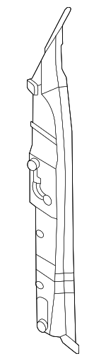 2548890000 - Body: Fender Filler Panel for Mercedes-Benz Image
