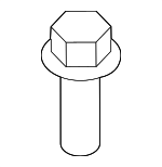 90119A0062 - : Lift Gate Shell Bolt for Toyota: 4Runner, FJ Cruiser, Sienna Image