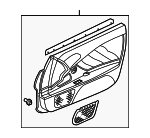 83580S2AA11ZB - Body: Door Trim Panel for Honda: S2000 Image