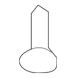 89023762 - : Headliner Retainer for Saab: 9-7x Image