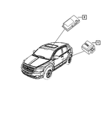 68232227AA - Electrical: Telematics Module for Mopar Image