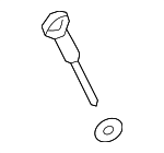 266113F501 - Engine: Dipstick for Hyundai Image