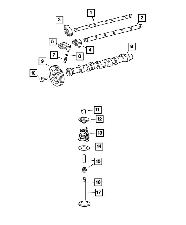 5099870AA - : Exhaust Valve for Mopar Image