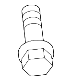 9215522110 - Body: Mud Guard Bolt for Kia: Soul, Soul EV Image