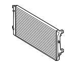 1K0121251AB - Cooling System: Radiator for Audi: A3, A3 Quattro, TT, TT Quattro, TTS Quattro Image