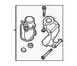 7P0614215A - Body: Vacuum Pump for Volkswagen Image