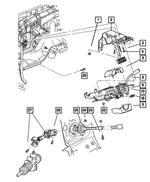 5057285AA - : Steering Column for Mopar Image