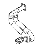 68467381AC - : Front Pipe for Jeep: Grand Wagoneer L, Wagoneer, Wagoneer L Image