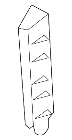 JX6Z18C267A - HVAC: Cover for Ford: Bronco Sport, Escape, Maverick, Mustang Mach-E | Lincoln: Corsair, Nautilus Image