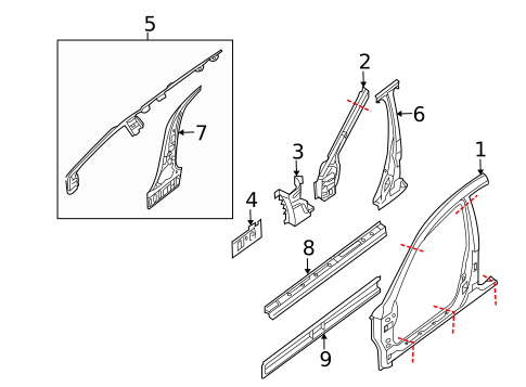 Uniside for 2009 Nissan Maxima #0