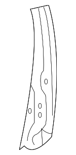 96410765 - Body: Outer Center Pillar for Chevrolet: Aveo, Aveo5 | Pontiac: G3 Image