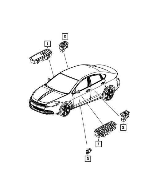 Switches for 2016 Dodge Dart #2