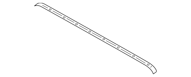 Front Weather-Strip Retainer Strip - Porsche (9P1-898-531)