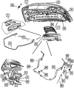 5008940AJ - Body Sheet Metal Except Doors: Decklid for Chrysler: Sebring Image