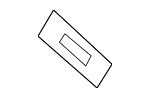 9A700720700 - Body: Windshield Pillar Trim Spacer for Porsche Image