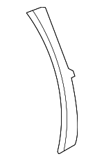 992867441OG6 - Body: Pillar Cover for Porsche Image