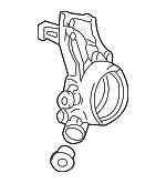 4D0505430D - Suspension: Knuckle for Audi: A8 Quattro, S8 Image