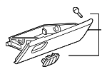 15791369 - Body: Glove Box Assembly for Chevrolet: Equinox | Pontiac: Torrent Image