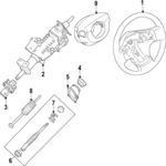 4811082ZE0 - : Steering Wheel for Suzuki Image