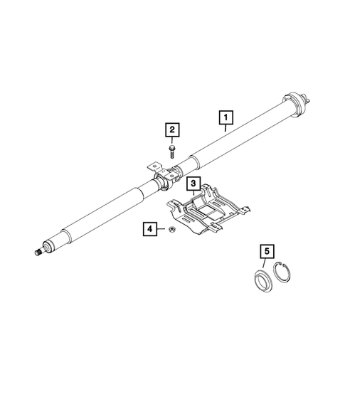 Drive Shaft for 2015 Jeep Renegade #0