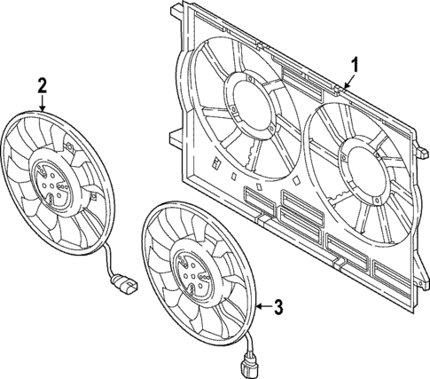 Cooling Fan for 2024 Audi RS7 Sportback #0