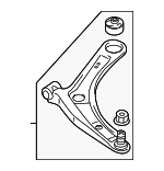 4013A499 - : Lower Control Arm for Mitsubishi: Outlander, Outlander PHEV Image