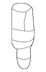 ZZM218707 - Emission System: Temp Sensor for Mazda: B2300, B2500, B3000, B4000, MPV Image