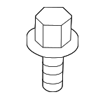 90110TK4A00 - Body: Impact Bar Bolt for Acura Image