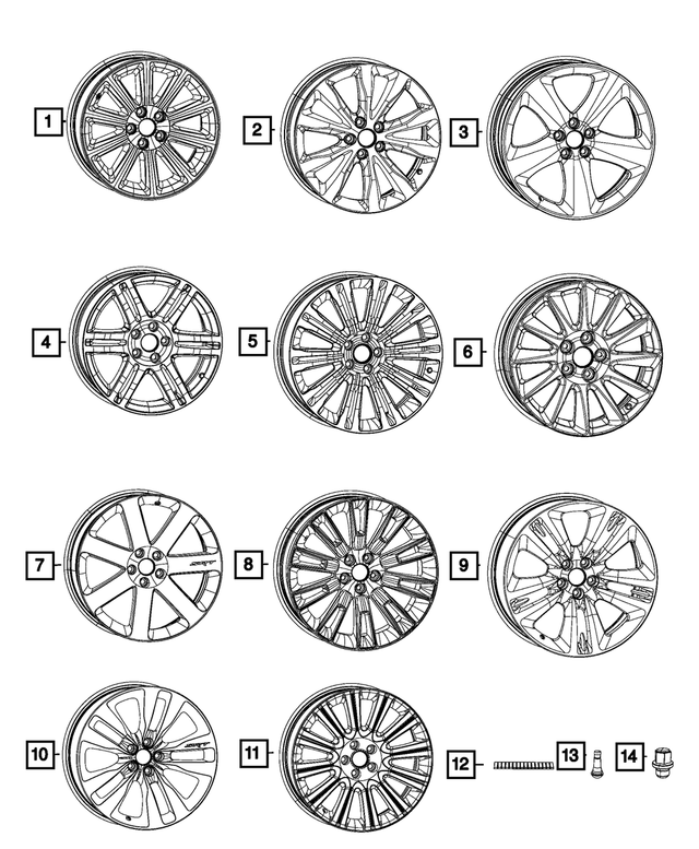 « 5154061AA – Wheels : Ruban D`équilibrage De Roue Contre-poids pour Mopar Image »