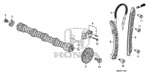 14110RNBA00 - : Camshaft for Honda Image