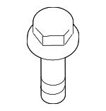 91501S5SE01 - Body: Spoiler Clip for Honda: Civic Image