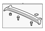 71700S5SE01ZN - Body: Spoiler for Honda: Civic Image
