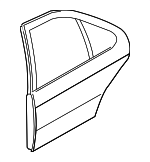 H21015M030 - Body: Door Shell for Nissan: Sentra Image