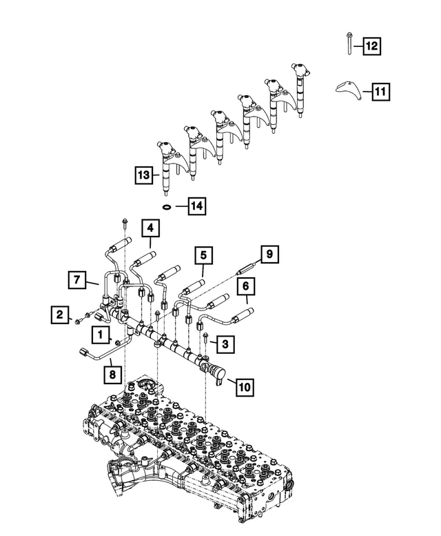 4429689 - Fuel and Accelerator Pedal: Hex Flange Nut for Mopar Image