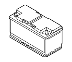 61216806755 - Electrical: Battery for BMW: 228i, 228i xDrive, 230i, 230i xDrive, 320i, 320i xDrive, 325i, 325xi, 328d, 328d xDrive, 328i, 328i GT xDrive, 328i xDrive, 330e, 330e xDrive, 330i, 330i GT xDrive, 330i xDrive, 330xi, 335i GT xDrive, 340i, 340i GT xDrive, 340i xDrive, 428i, 428i Gran Coupe, 428i xDrive, 428i xDrive Gran Coupe, 430i, 430i Gran Coupe, 430i xDrive, 430i xDrive Gran Coupe, 435i, 435i Gran Coupe, 435i xDrive, 435i xDrive Gran Coupe, 440i, 440i Gran Coupe, 440i xDrive, 440i xDrive Gran Coupe, 530e, 530e xDrive, 530i, 530i xDrive, 540d xDrive, 540i, 540i xDrive, 640i Gran Coupe, 640i xDrive Gran Coupe, 640i xDrive Gran Turismo, 645Ci, 650i, 650i Gran Coupe, 650i xDrive Gran Coupe, 740e xDrive, 740i, 740i xDrive, 745e xDrive, 745i, 745Li, 750i, 750i xDrive, 750Li, 760i, 760Li, 840i, 840i Gran Coupe, 840i xDrive, 840i xDrive Gran Coupe, Alpina B6 xDrive Gran Coupe, Alpina B7, Alpina XB7, M2, M235i, M235i xDrive, M240i, M240i xDrive, M3, M340i, M340i xDrive, M440i, M440i Gran Coupe, M440i xDrive, M440i xDrive Gran Coupe, M5, M550i xDrive, M6, M6 Gran Coupe, M760i xDrive, M8, M8 Gran Coupe, M850i xDrive, M850i xDrive Gran Coupe, X3, X4, X5, X6, X7, Z4 Image