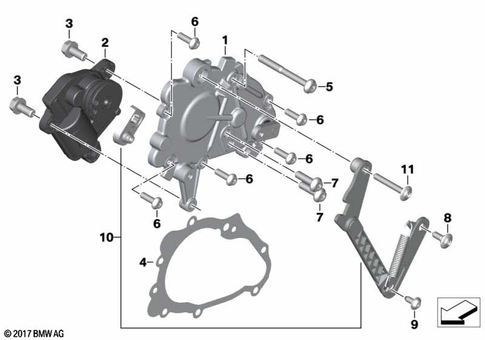 Housing with Cover for 2021 BMW-Motorrad K 1600 GT #0