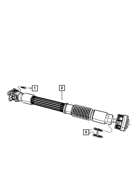 Drive Shaft for 2008 Jeep Wrangler #0