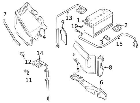 Battery for 1995 Volkswagen EuroVan #0