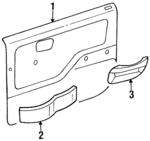 8941385596 - : Door Trim Panel for Isuzu Image