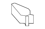8Z0867276B - Body: Quarter Panel Trim Panel Clip for Audi Image
