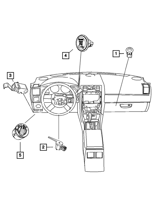 5189366AB - Electrical: Parking Brake Switch for Mopar Image