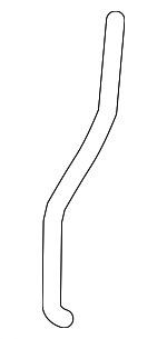 15752780 - Body: Latch Rods for Chevrolet: Express 1500, Express 2500, Express 3500 | GMC: Savana 1500, Savana 2500, Savana 3500 Image