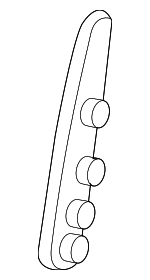 4C5Z7861382AA - Body: Latch Assembly for Ford: Explorer | Lincoln: Aviator | Mercury: Mountaineer Image