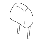 887001U600D6 - Body: Headrest for Kia: Sorento Image